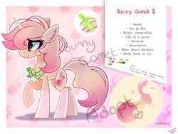 Size: 1200x900 | Tagged: safe, artist:liquorice_sweet, derpibooru import, oc, oc only, oc:sunny comet, pony, unicorn, solo