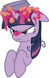 Size: 650x1024 | Tagged: safe, artist:foxyfell1337, derpibooru import, mean twilight sparkle, pony, the cutie re-mark, simple background, solo, transparent background