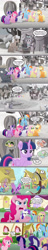 Size: 1136x5964 | Tagged: safe, artist:silverbuller, derpibooru import, edit, edited screencap, screencap, applejack, discord, fluttershy, petunia petals, pinkie pie, rainbow dash, rarity, spike, twilight sparkle, twilight sparkle (alicorn), alicorn, rainbow roadtrip, the return of harmony, comic, hope hollow, mane six, screencap comic