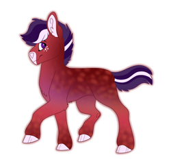 Size: 1280x1223 | Tagged: safe, artist:white-canvas-mlp, derpibooru import, oc, oc only, earth pony, pony, colt, foal, freckles, male, offspring, parent:big macintosh, parent:twilight sparkle, parents:twimac, simple background, solo, transparent background