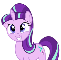 Size: 606x602 | Tagged: safe, artist:twilyisbestpone, derpibooru import, edit, edited screencap, screencap, starlight glimmer, pony, unicorn, background removed, female, mare, not a vector, s5 starlight, simple background, smiling, solo, transparent background