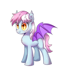 Size: 2480x2488 | Tagged: safe, artist:fantasysong, derpibooru import, oc, oc only, oc:woodgu, bat pony, pony, bat pony oc, bat wings, female, mare, simple background, solo, transparent background, vector, wings