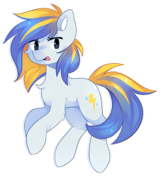 Size: 1280x1409 | Tagged: safe, artist:clairedaartiste444, derpibooru import, oc, earth pony, pony, canon x oc, looking at you, male, open mouth, simple background, solo, stallion, transparent background