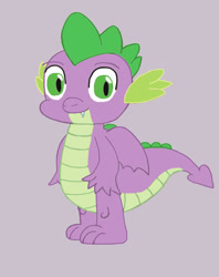 Size: 912x1152 | Tagged: safe, artist:mariosonicfan16, derpibooru import, spike, dragon, cute, looking at you, solo