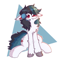 Size: 2000x2000 | Tagged: safe, derpibooru import, oc, oc only, anthro, bat pony, earth pony, pony, anime, bandaid, bandaid on nose, bat pony oc, chest fluff, cute, ears, floppy ears, freckles, headphones, headset, microphone, missing cutie mark, multicolored hair, multicolored mane, no wing, ponysona, red eyes, reference, reference sheet, shading, simple background, sitting, solo, transparent background, white fur, wingless
