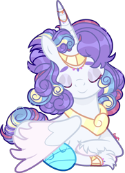 Size: 2011x2784 | Tagged: safe, artist:kurosawakuro, derpibooru import, oc, alicorn, pony, alicorn oc, eyes closed, female, horn, lying down, mare, prone, simple background, solo, transparent background, wings