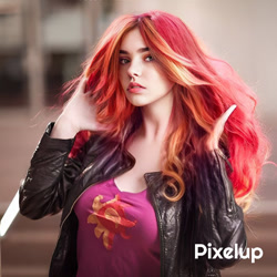 Size: 960x960 | Tagged: safe, artist:lochlan o'neil, derpibooru import, edit, sunset shimmer, human, artificial intelligence, beautiful, clothes, cosplay, costume, humanized, irl, irl human, live action, photo, photography, realistic, serious, serious face