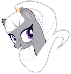 Size: 2398x2501 | Tagged: safe, artist:toffeelavender, derpibooru import, oc, oc only, earth pony, pony, base used, bust, earth pony oc, eyelashes, female, grin, mare, simple background, smiling, solo, transparent background