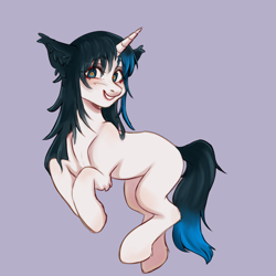 Size: 1500x1500 | Tagged: safe, artist:azusadrawz, derpibooru import, oc, unicorn, horn, unicorn oc