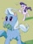 Size: 3000x4000 | Tagged: safe, artist:ahchun, artist:nidexiaozhu, derpibooru import, phyllis, starlight glimmer, trixie, pony, unicorn, chinese, cute, diatrixes, female, heart, herbivore, mare, philodendron, phyllis no!, plant, potted plant