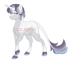 Size: 3200x2800 | Tagged: safe, artist:gigason, derpibooru import, oc, oc:silver lining, pony, unicorn, male, obtrusive watermark, offspring, parent:shining armor, parent:twinkleshine, simple background, solo, stallion, transparent background, watermark