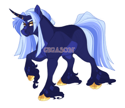 Size: 3800x3300 | Tagged: safe, artist:gigason, derpibooru import, oc, oc only, oc:tyr, pony, unicorn, male, obtrusive watermark, offspring, parent:minuette, parent:shining armor, simple background, solo, stallion, transparent background, watermark
