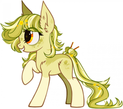 Size: 1920x1699 | Tagged: safe, artist:strangle12, derpibooru import, oc, oc only, earth pony, pony, base used, ear fluff, ears, earth pony oc, female, mare, raised hoof, raised leg, simple background, smiling, solo, white background