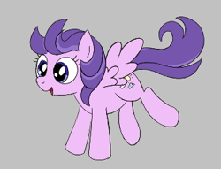 Size: 337x257 | Tagged: safe, clear skies, pegasus, pony, aggie.io, female, happy, mare, open mouth, simple background, smiling, spread wings, wings