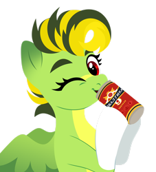 Size: 1920x2112 | Tagged: safe, artist:kabuvee, derpibooru import, oc, pegasus, pony, alcohol, beer, cyrillic, female, mare, simple background, solo, transparent background