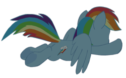 Size: 762x477 | Tagged: safe, artist:benpictures1, rainbow dash, pegasus, pony, my little pony: the movie, butt, cute, dashabetes, female, flying, frog (hoof), inkscape, mare, rainbutt dash, simple background, solo, transparent background, underhoof, vector