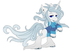 Size: 2680x1741 | Tagged: safe, artist:lupulrafinat, derpibooru import, oc, oc only, pony, unicorn, clothes, ear piercing, hoof fluff, horn, male, piercing, simple background, solo, stallion, transparent background, unicorn oc