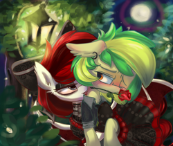 Size: 1386x1172 | Tagged: safe, artist:feelinnglad, derpibooru import, oc, oc only, bat pony, earth pony, pony, undead, vampire