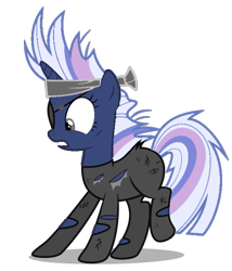 Size: 600x700 | Tagged: safe, artist:foxyfell1337, derpibooru import, oc, oc:silverlay, pony, unicorn, it's about time, base used, clothes, future twilight, simple background, solo, transparent background