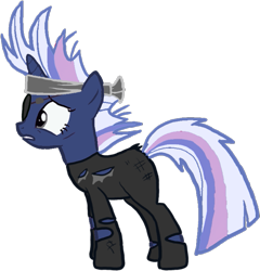 Size: 709x740 | Tagged: safe, artist:foxyfell1337, derpibooru import, oc, oc:silverlay, pony, unicorn, it's about time, base used, clothes, future twilight, simple background, solo, transparent background