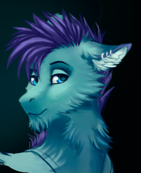 Size: 1235x1517 | Tagged: safe, artist:roselord, derpibooru import, oc, earth pony, pony, bust, chest fluff, fluffy, new style, portrait, wip