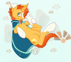 Size: 1402x1229 | Tagged: safe, artist:kylesodd, derpibooru import, sunburst, pony, unicorn, male, solo, stallion