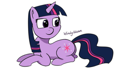 Size: 3840x2160 | Tagged: safe, artist:windy_gleam, derpibooru import, twilight sparkle, unicorn twilight, pony, unicorn, female, lying down, mare, newbie artist training grounds, on side, simple background, solo, transparent background