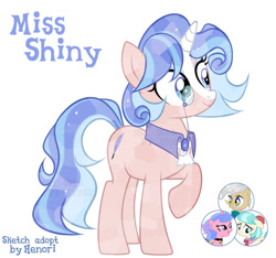 Size: 1280x1200 | Tagged: safe, artist:henorinya, derpibooru import, coco pommel, mayor mare, royal ribbon, oc, crystal pony, pony, unicorn, adoptable, base used, blaze (coat marking), coat markings, ethereal mane, eyelashes, facial markings, female, full body, fusion, horn, makeup, mare, monocle, raised hoof, raised leg, simple background, snip (coat marking), solo, starry mane, unicorn oc, unshorn fetlocks, white background