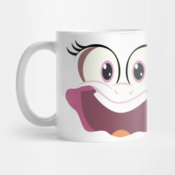 Size: 630x630 | Tagged: safe, artist:samoht-lion, derpibooru import, princess celestia, alicorn, pony, between dark and dawn, big eyes, cup, eyelashes, faic, funny face, open mouth, screaming, teacup, teepublic, wavy mouth, wide eyes, zipline