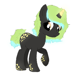 Size: 400x400 | Tagged: safe, artist:ponpon-adopts, derpibooru import, oc, oc only, pony, unicorn, base used, eyelashes, female, horn, mare, raised hoof, raised leg, simple background, solo, transparent background, unicorn oc