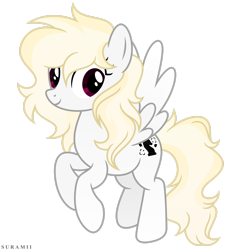 Size: 2375x2525 | Tagged: safe, artist:suramii, derpibooru import, oc, oc:amalia, pegasus, pony, deviantart watermark, female, mare, obtrusive watermark, simple background, solo, transparent background, watermark