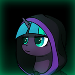 Size: 720x720 | Tagged: safe, derpibooru import, oc, oc only, oc:dusty nebula, pony, unicorn, fallout equestria, game: fallout equestria: remains, female