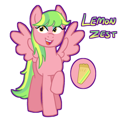 Size: 1472x1462 | Tagged: safe, artist:queertrixie, derpibooru import, lemon zest, pegasus, pony, equestria girls ponified, female, outline, ponified, simple background, solo, transparent background