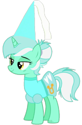 Size: 698x1062 | Tagged: safe, artist:darlycatmake, derpibooru import, lyra heartstrings, pony, unicorn, amused, awesome, awesome face, clothes, cool, cute, daaaaaaaaaaaw, dress, dressup, female, funny, funny face, hair bun, happy, hat, hennin, lidded eyes, lyra is amused, lyrabetes, mare, older, older lyra heartstrings, princess, princess hat, princess lyra heartstrings, simple background, smiling, solo, tied hair, transparent background, wrinkles