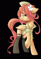 Size: 2480x3508 | Tagged: safe, artist:yunlongchen, derpibooru import, fluttershy, clothes, uniform