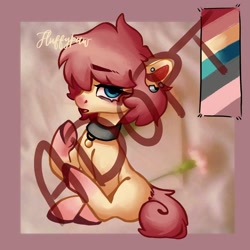 Size: 2000x2000 | Tagged: safe, artist:mishi_ovo, derpibooru import, oc, earth pony, pony, #uwu, adoptable, adoption, available, cute, grunge, pony town, soft