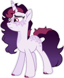 Size: 1156x1407 | Tagged: safe, artist:rickysocks, derpibooru import, oc, pony, unicorn, base used, female, mare, simple background, solo, transparent background