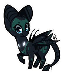 Size: 280x308 | Tagged: safe, artist:tay-niko-yanuciq, derpibooru import, oc, oc only, pony, chest fluff, raised hoof, raised leg, simple background, solo, transparent background