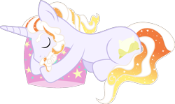 Size: 1453x867 | Tagged: safe, artist:littlejurnalina, derpibooru import, oc, oc:satin sultan, pony, unicorn, beard, facial hair, male, simple background, sleeping, solo, stallion, transparent background