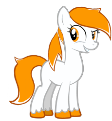 Size: 1600x1740 | Tagged: safe, artist:yuitripfag, derpibooru import, oc, oc only, oc:sunny day, earth pony, pony, female, mare, simple background, smiling, transparent background