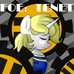 Size: 1024x1024 | Tagged: safe, artist:red river, derpibooru import, oc, pony, unicorn, fallout equestria, clothes, female, jumpsuit, mare, vault suit