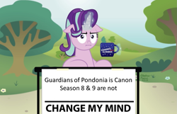 Size: 1117x721 | Tagged: safe, derpibooru import, starlight glimmer, pony, unicorn, change my mind, delet this, female, mare, mug, op is a cuck, op is on drugs, op is trying to start shit, op is trying to start shit so badly that it's kinda funny, op is wrong, op needs to stop