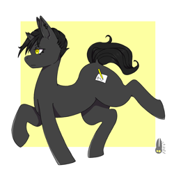 Size: 1446x1446 | Tagged: safe, artist:natt333, derpibooru import, oc, oc:thunder scribbles, unicorn, ponysona