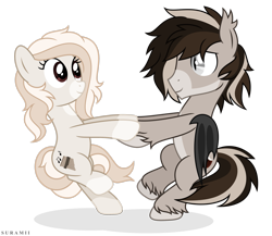 Size: 2627x2282 | Tagged: safe, artist:suramii, derpibooru import, oc, oc only, bat pony, earth pony, pony, dancing, deviantart watermark, female, male, mare, obtrusive watermark, simple background, stallion, transparent background, watermark