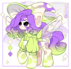 Size: 1280x1245 | Tagged: safe, artist:sirok9999, derpibooru import, oc, oc only, flutter pony, pony, base used, butterfly wings, clothes, eyelashes, female, hat, mare, raised hoof, raised leg, wings, wizard hat, zoom layer