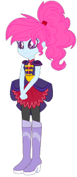 Size: 268x614 | Tagged: safe, artist:bezziie, derpibooru import, oc, equestria girls, boots, clothes swap, crystal guardian, high heel boots, shoes, solo