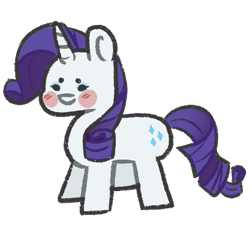 Size: 533x507 | Tagged: safe, derpibooru import, rarity, pony, unicorn, chibi, simple background, solo, transparent background