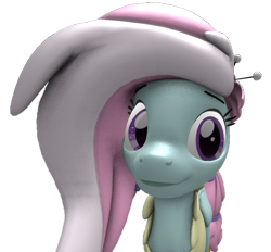 Size: 775x720 | Tagged: safe, artist:topsangtheman, derpibooru import, kerfuffle, pegasus, pony, 3d, cute, looking at you, simple background, solo, source filmmaker, transparent background