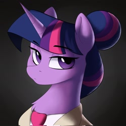 Size: 2048x2048 | Tagged: safe, artist:crimmharmony, derpibooru import, twilight sparkle, pony, bust, female, mare, solo