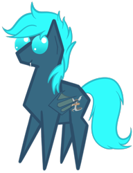 Size: 2640x3445 | Tagged: safe, artist:justapone, derpibooru import, oc, oc only, oc:guttatus, bat pony, pony, bat pony oc, bat wings, big eyes, colored, fangs, male, pointy ponies, simple background, solo, stallion, transparent background, wings